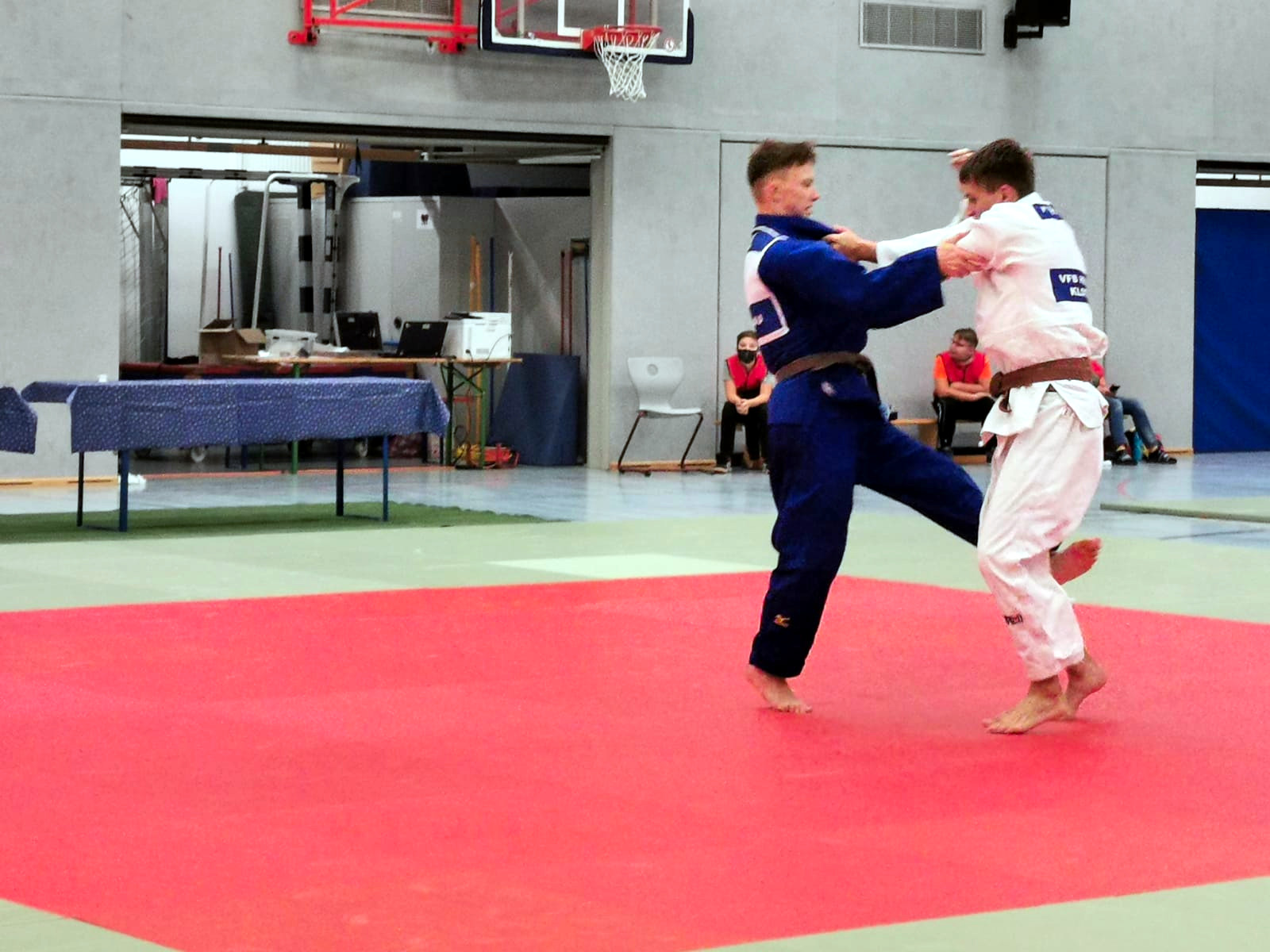 Judokas des JSV Werdau bei der LEM in Riesa